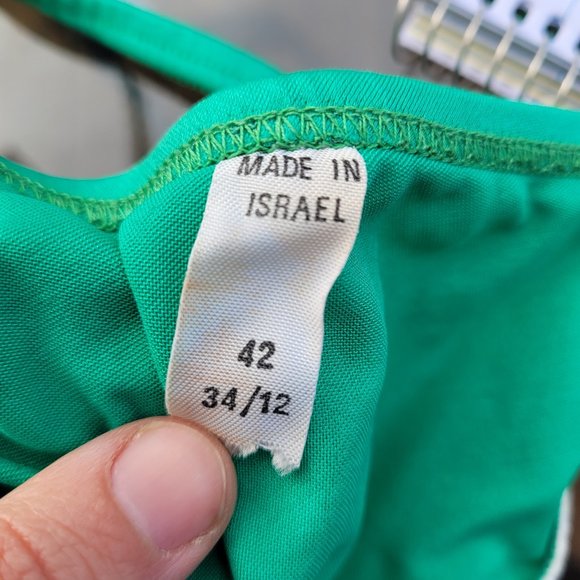 1960s Vintage Bloomingdales Bikini Swim Suit Top - Picture 6 of 8